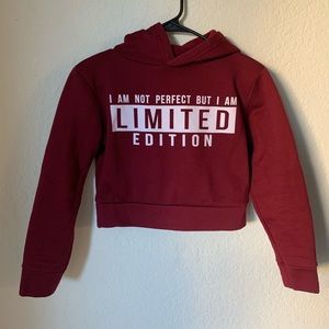 Amazon Crop Top Wine XS